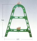 樹脂バリケード　樹脂製　グリーン色