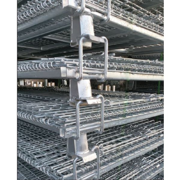 画像4: メッシュパレット　大サイズ：1000×1200×890　電気メッキ　