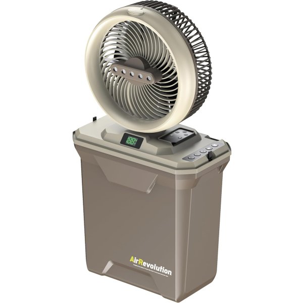 画像10: AirRevolution ミストファン 充電式 屋外 扇風機 選べる3色 首振り 熱中症対策