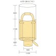 画像3: フレコンバッグ（丸型）　排出口あり　1tタイプ　10枚セット (3)