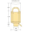 画像3: フレコンバッグ（丸型）　排出口あり　1tタイプ　10枚セット (3)