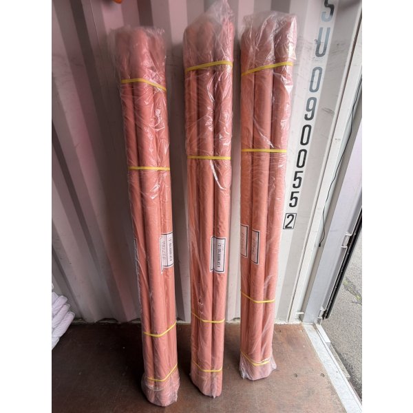 画像3: 【残り3セット】建築養生用ポリフィルム #03（約0.015mm厚） 1800mm×100m 【S（シングル）巻】 5本入り (3)