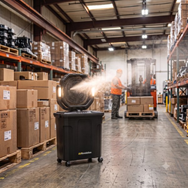 画像6: AirRevolution ミストファン BIG 業務用 大型ミスト扇風機 屋外冷却 熱中症対策 (6)